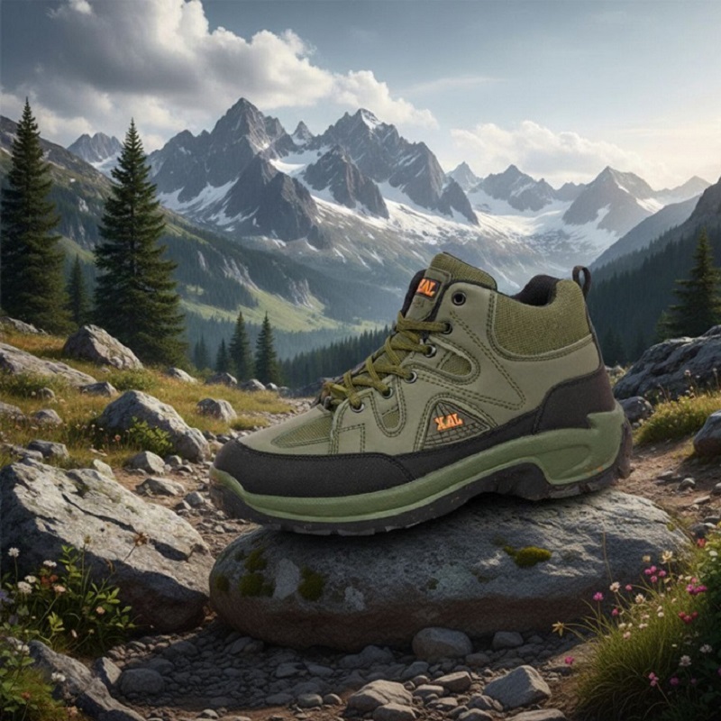 کفش ساقدار مردانه سبز مدل JAX